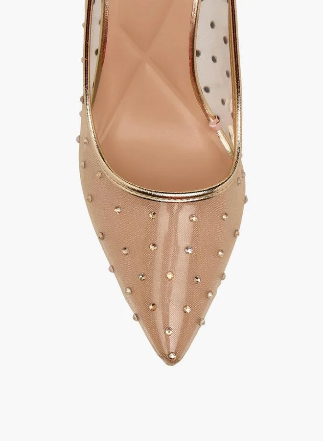 Celeste GOLD Women Stiletto Heel Pumps for Women | Best Price UAE