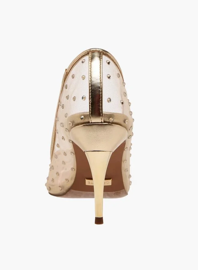 Celeste GOLD Women Stiletto Heel Pumps for Women | Best Price UAE