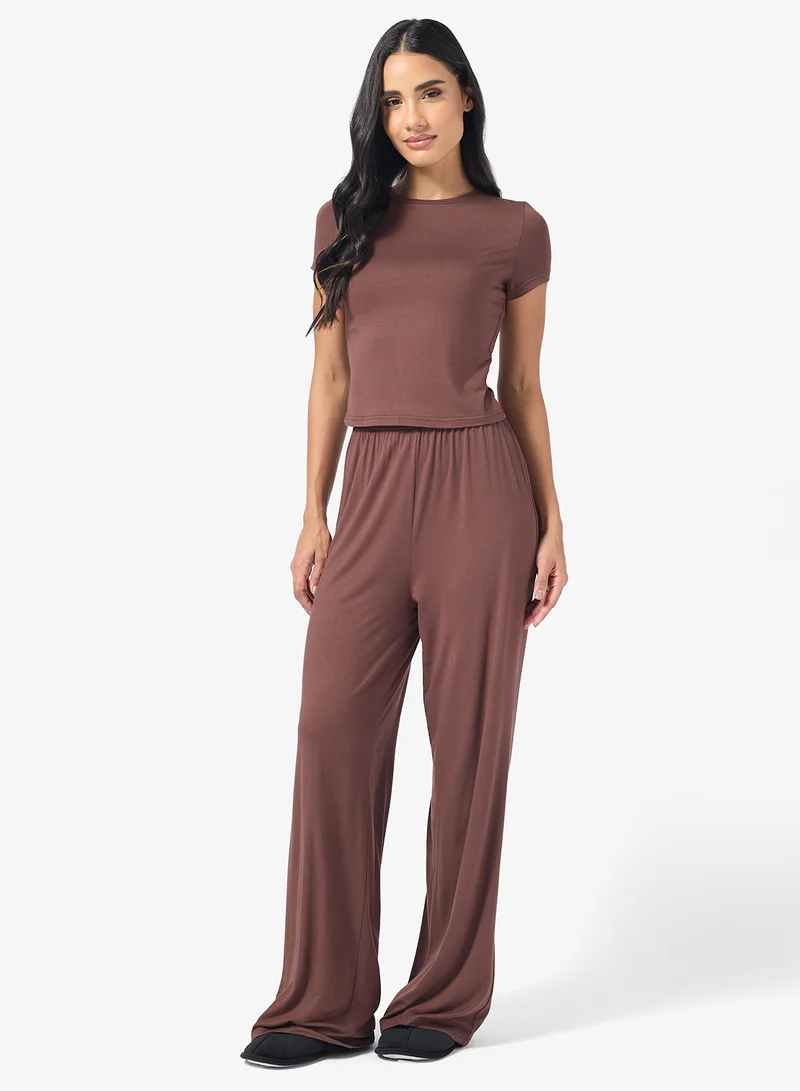 Ginger Relaxed T-shirt & Pyjama Set