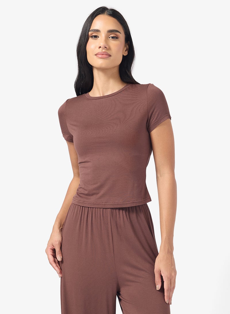 جينجر طقم بيجاما وتيشيرت مريح - Image 3