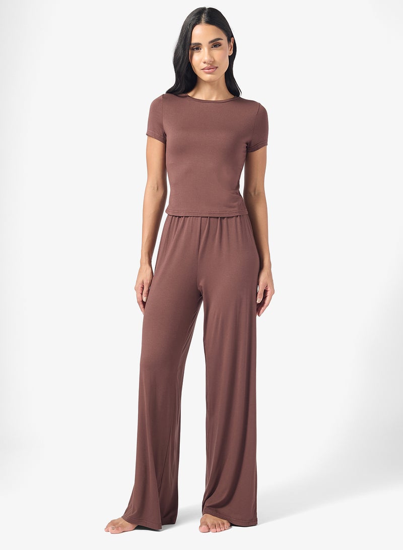 جينجر طقم بيجاما وتيشيرت مريح - Image 5