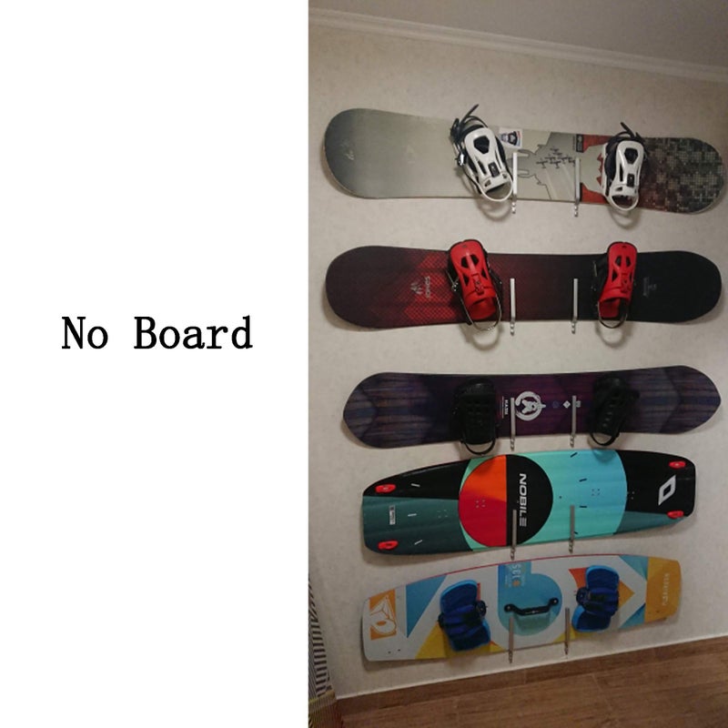YYST Snowboard Storage Rack Wall Mount Wall Holder - Hardware Included-Hold 2 Boards - Image 4