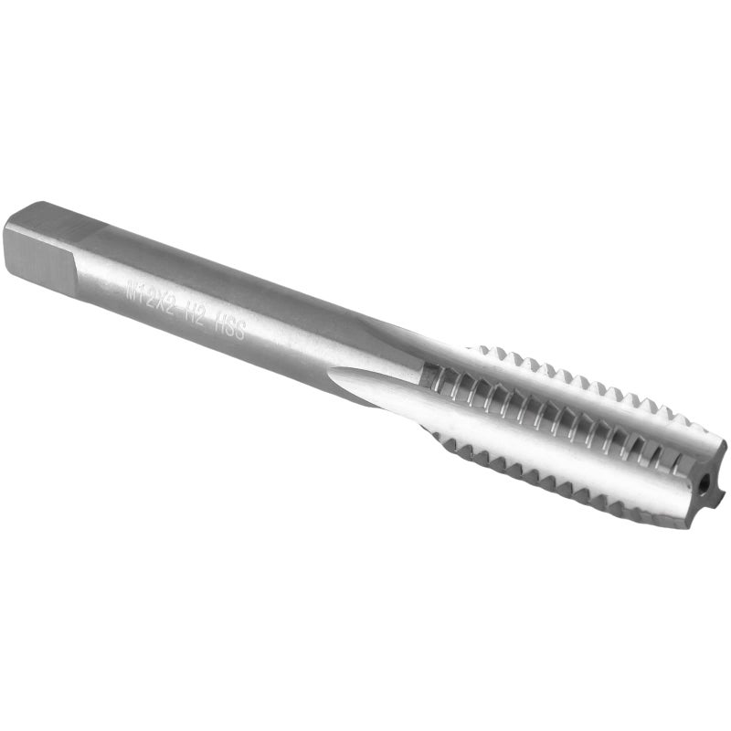 Burkit M12 X 2 Thread Tap Right Hand HSS M12 x 20 Straight Fluted Machine Tap