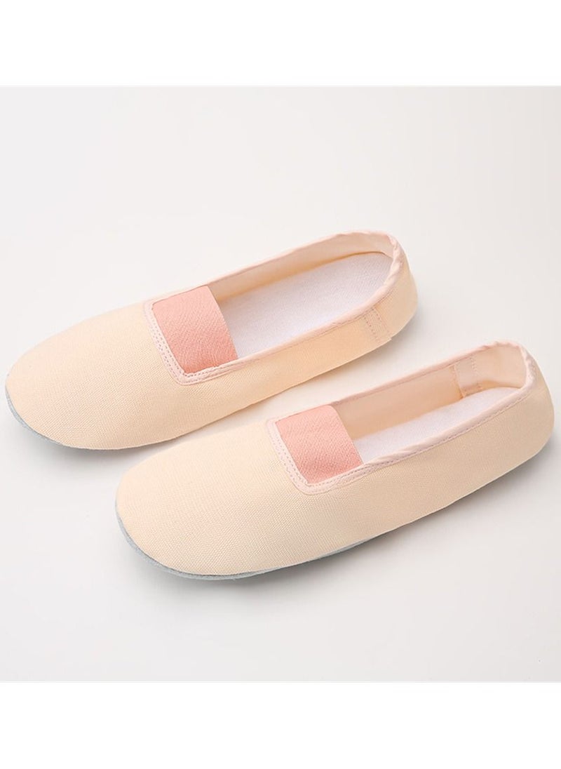 Loquat - Soft Soled Girls Dance On Stage Yoga Training Shoes - Image 1
