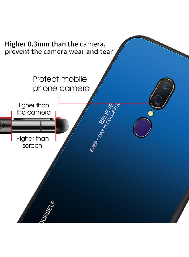 اس-توب جراب زجاجي متدرج الألوان لهاتف OPPO F11 / A9 - Image 3
