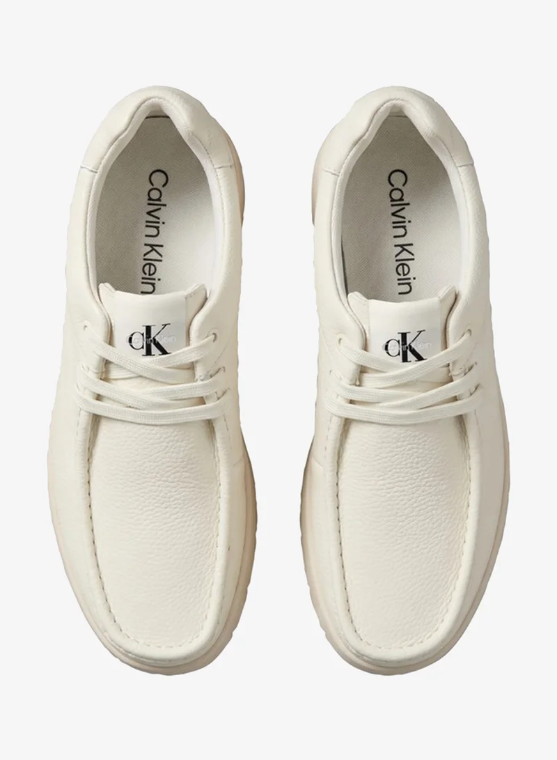 Calvin Klein  Leather Hybrid Lace-Up Shoes for Men | Best Price UAE
