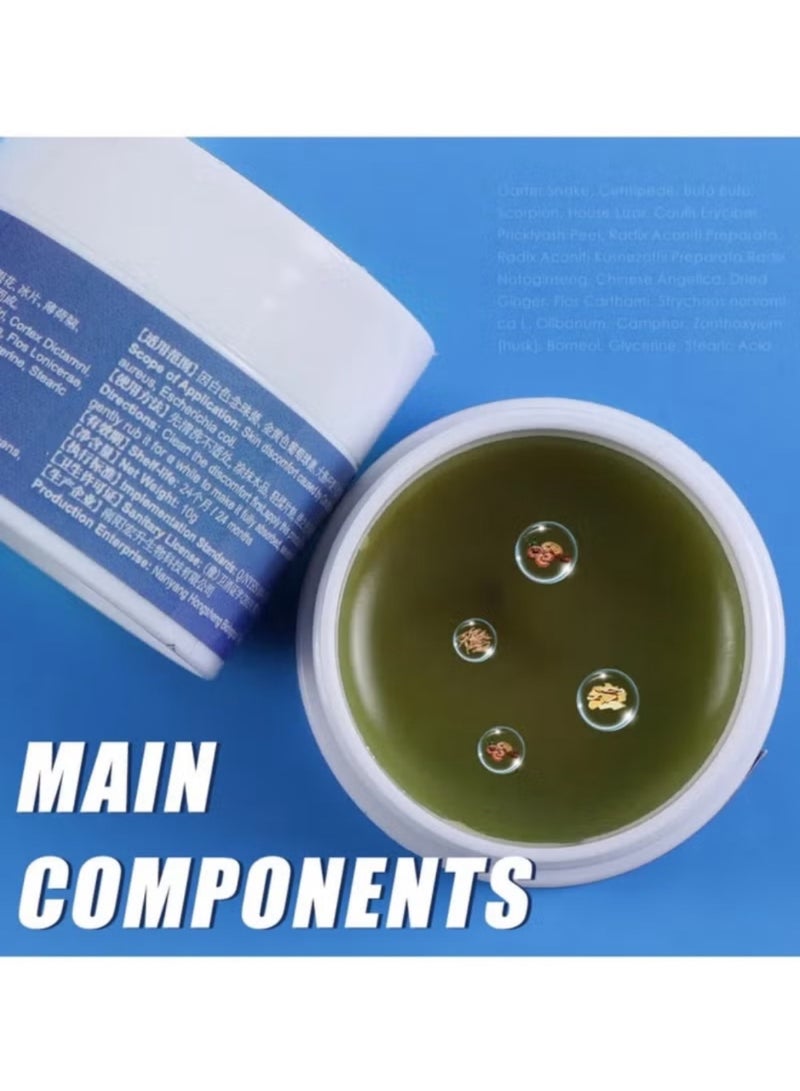 سوميفون مرهم تخفيف آلام مفصل الركبة - جل بارد لالتهاب الأوتار والقدم والمفاصل والعظام كريم العلاج الغضروف المفصلي الزليلي 3 قطع - Image 3