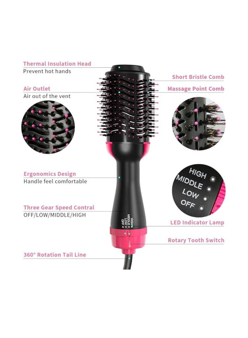 مجفف شعر ستايل وردي/أسود - Image 2
