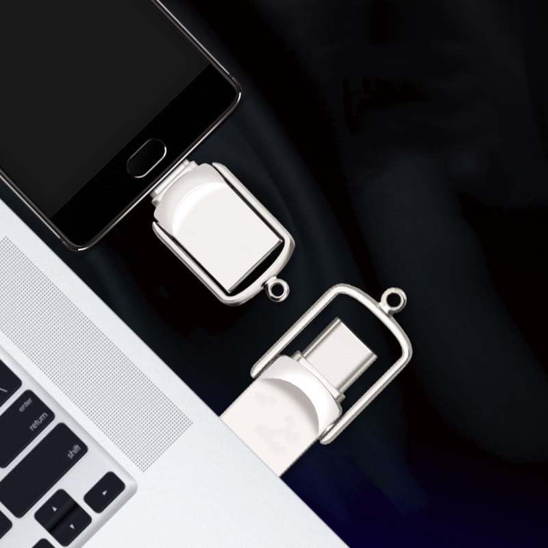 Usb C Flash Drive 1.34 X 0.59 X 0.18 In Portable Storage Dual Usb Drive For Android Smartphone Computer - Type C Usb Drive Usb Type C Memory Stick for Data Transfer - Image 4