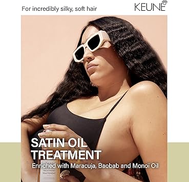 Keune Care Line Satin Oil Treatment Illuminating Oil For Dull Hair 95 Ml - Image 2