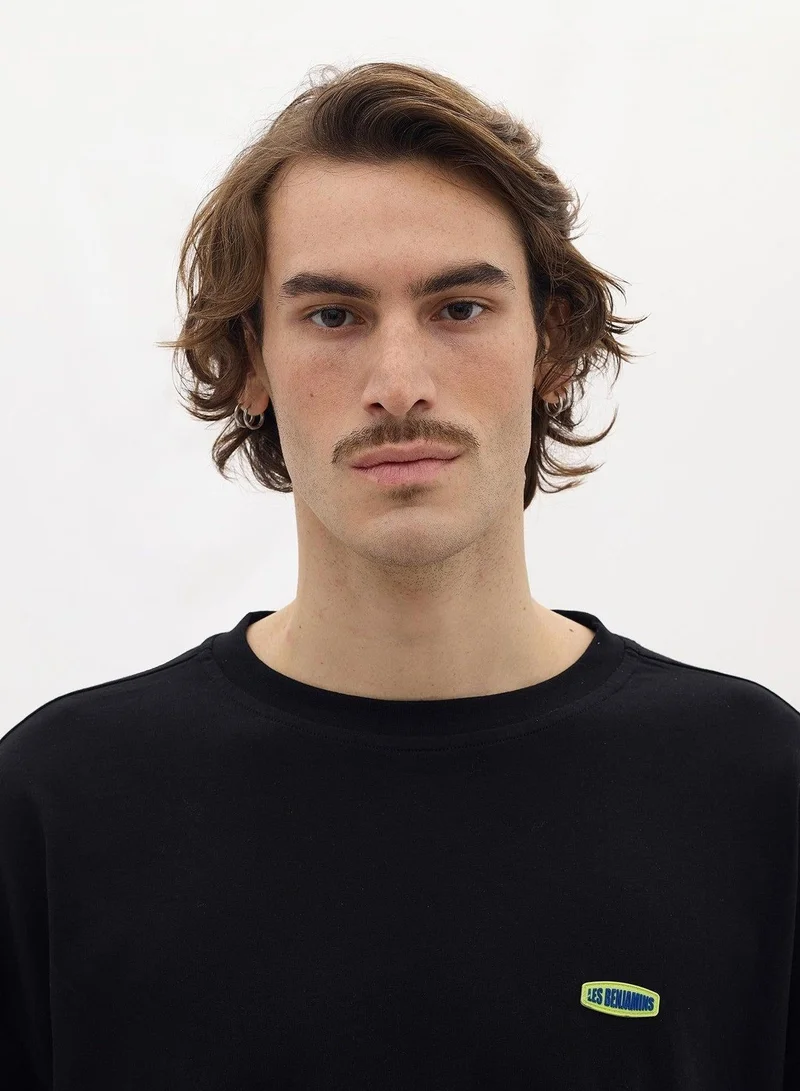 LES BENJAMINS  OVERSIZED LONG SLEEVE TEE 003 for Men | Best Price UAE