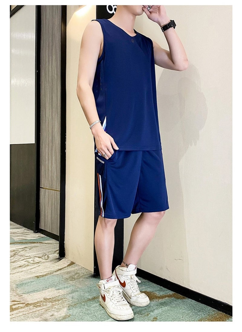 KUYING Quick Drying Breathable Mesh Casual Set  - Image 3