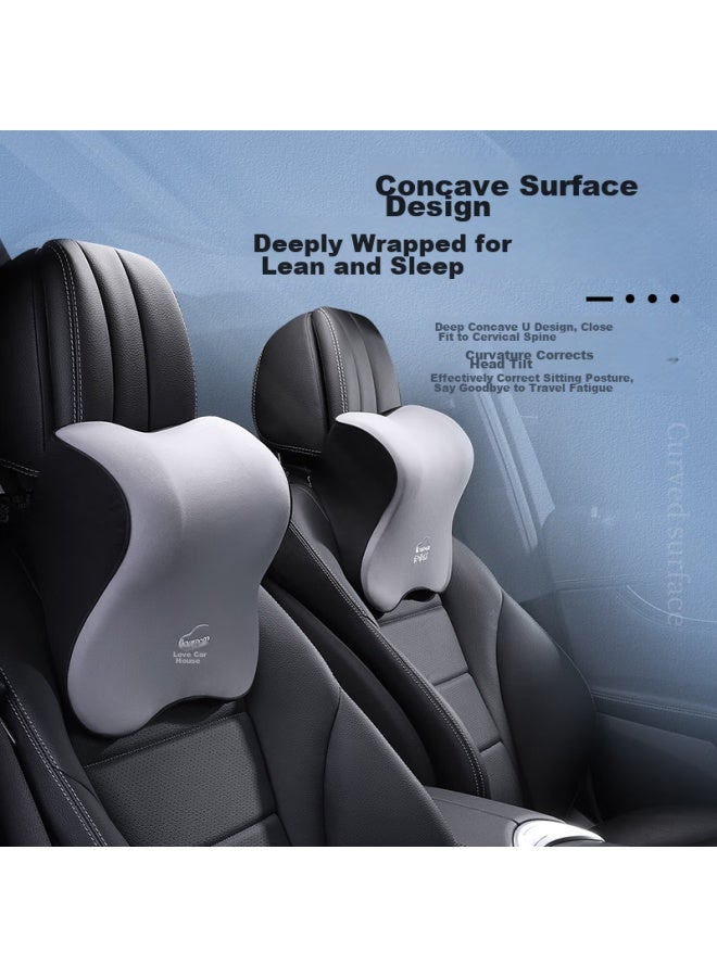 ICAROOM Aichewu Natural Latex Car Headrest, Vehicle Headrest For Car Use - Image 4