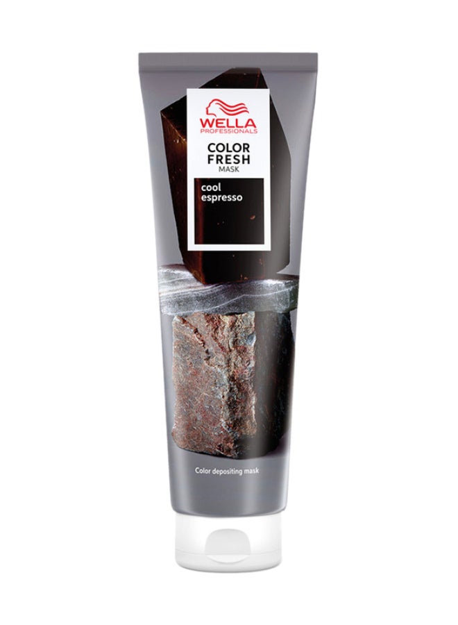 Wella Professionals Color Fresh Mask Shade Espresso Hair Color 150Ml - Image 1