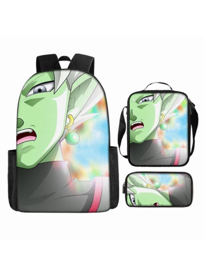 عام حقيبة الظهر المطبوعة الشائعة - مجموعة حقيبة الظهر المكونة من ثلاث قطع (يمكن استخدامها للطلاب والأطفال والأصدقاء للنزهات وتسلق الجبال وما إلى ذلك) - 31 - Image 2