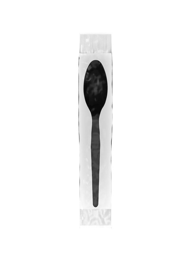 Georgia-Pacific Dixie Medium-Weight POLYSTYRENE Disposable Plastic Individually Wrapped Teaspoon, 1,000 Count - Image 3