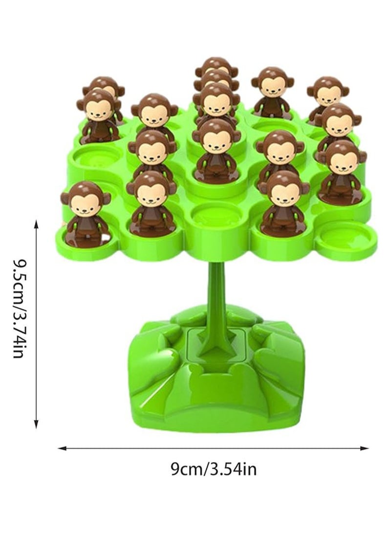 Balancing Monkey Toy Monkey Balancing Tree Game Monkey Balancing Math Game Monkey Balancing Board Game Toys Suitable for Family Party Friends Party (Random Colors) - Image 3