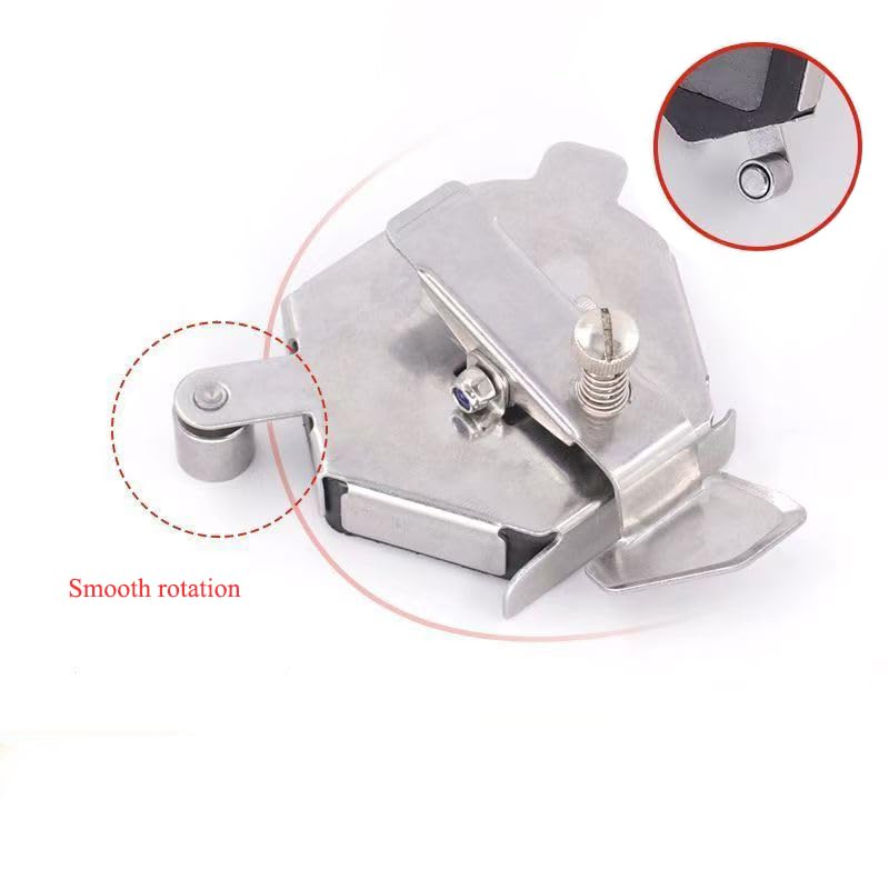 Bequilter Upgraded Multifunctional Magnetic Seam Guide for Sewing Machines, Adjustable Sewing Guide for Precise Stitching, Universal Sewing Supplies and Accessories (Silver) - Image 3