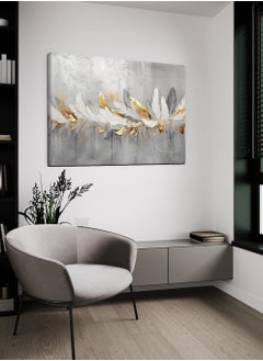 LOWHA Canvas Wall Art Stretched Over Wooden Frame with Arches Retro Style Art Pattern Painting  - Image 3