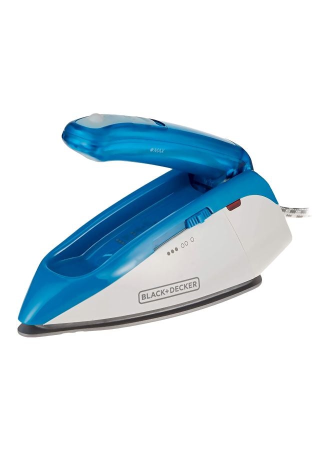 BLACK+DECKER Retractable Handle Steam Iron 40 ml 1085 W TI250 Blue/White - Image 1
