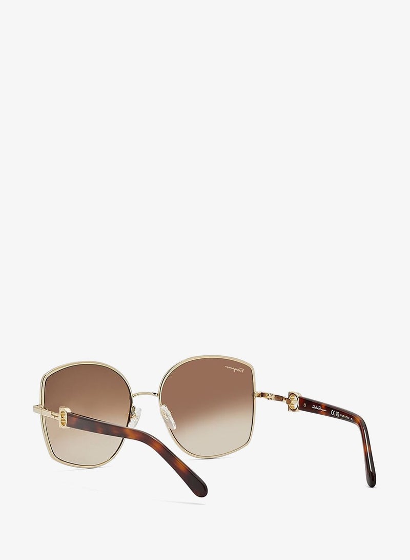 FERRAGAMO Oval Shape Sunglasses - Image 2