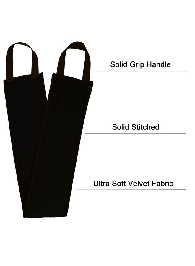 TSAIYI 5 Piece Self Tanning Mitt Applicator Set with Self Tan Glove Tanning Back Lotion Applicator Tanning Brush Tan Face Mitt Exfoliating Glove, for Self Sunless Tanning Tan (black)  - Image 3