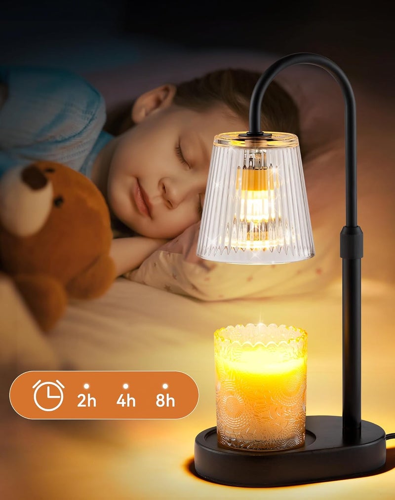 Warlisou Candle Warmer Lamp with Timer Dimmable - Birthday Gifts for Women Mom House Warming New Home Decor Wax Melt Warmer for Jar Candles - Image 5