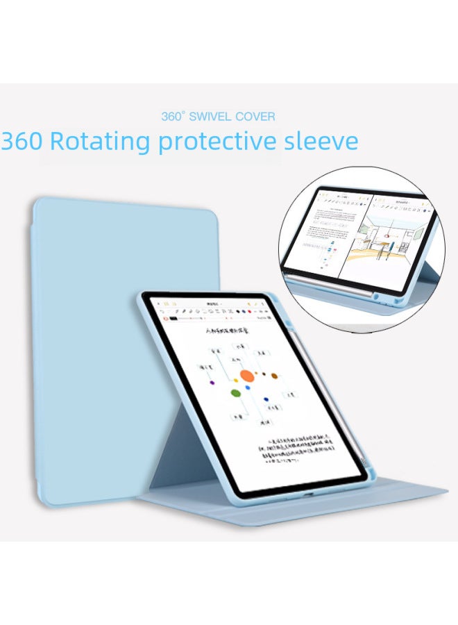 For Huawei Matepad2023 Tablet Protective Case Pro1121 Rotatable Book Style 12.6seair11.5 Suitable-Color:White Ice Blue 】-Applicable Model:Matepad 11( 21/10.9inch ) - Image 3