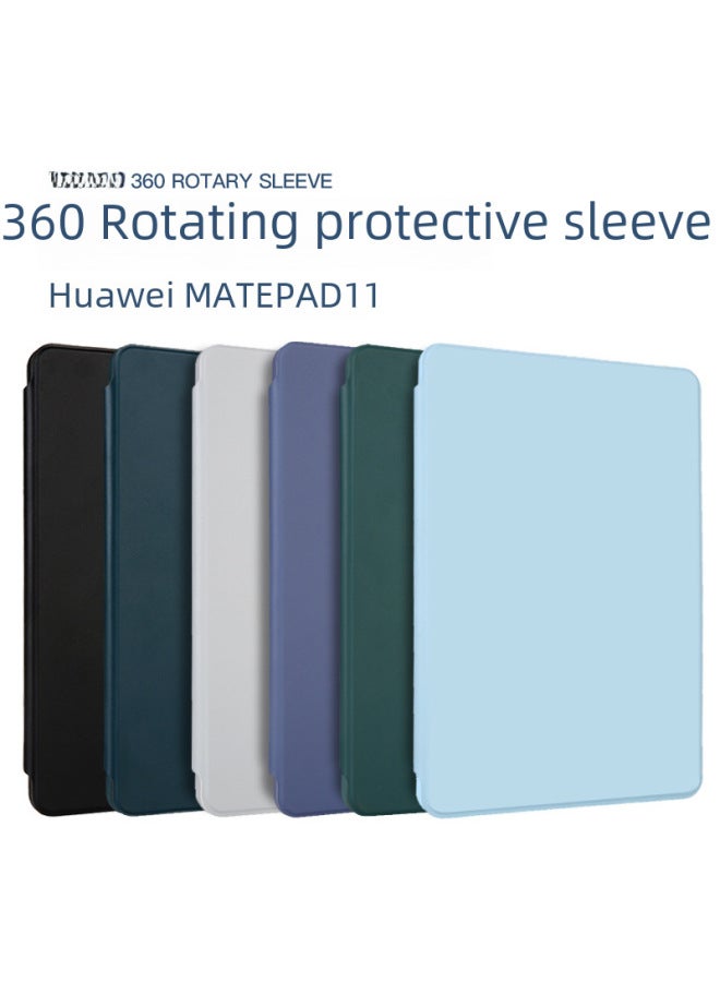For Huawei Matepad2023 Tablet Protective Case Pro1121 Rotatable Book Style 12.6seair11.5 Suitable-Color:White Ice Blue 】-Applicable Model:Matepad 11( 21/10.9inch ) - Image 5