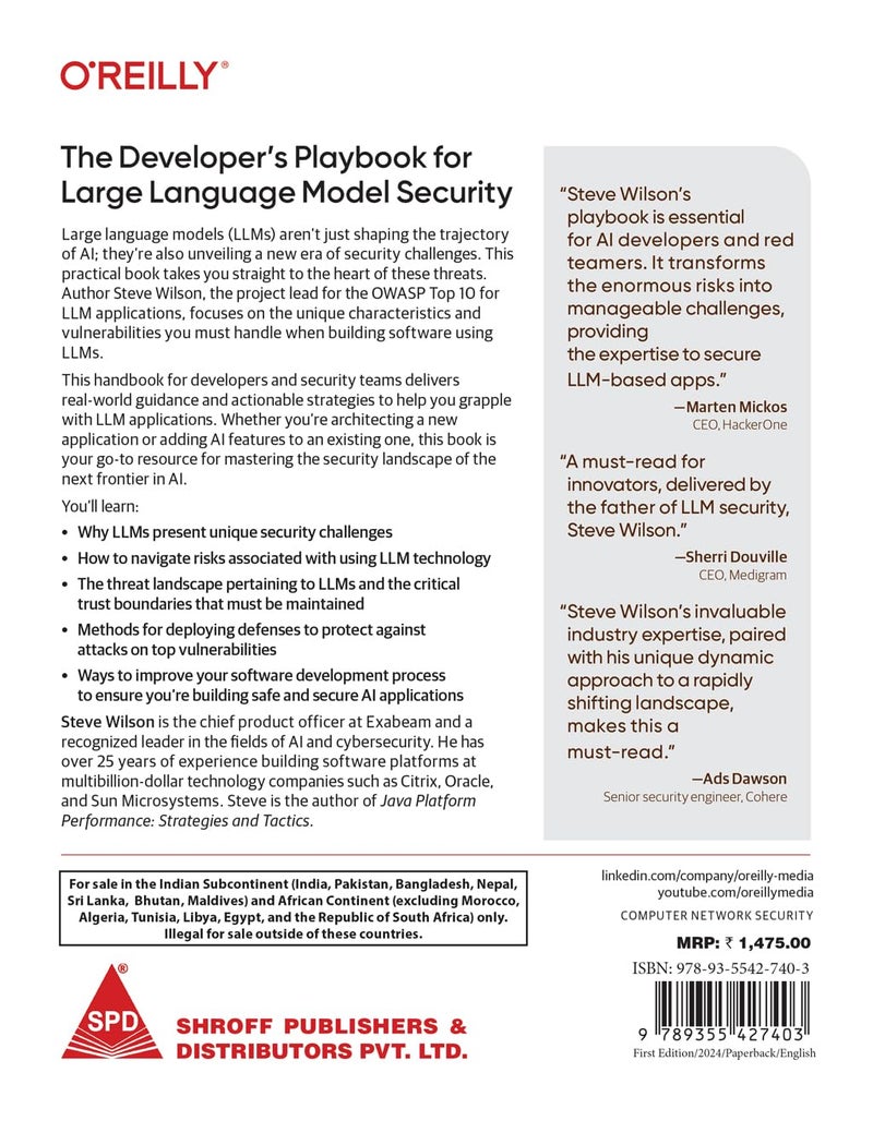 The Developer's Playbook for Large Language Model Security: Building Secure AI Applications (Grayscale Indian Edition) - Image 2