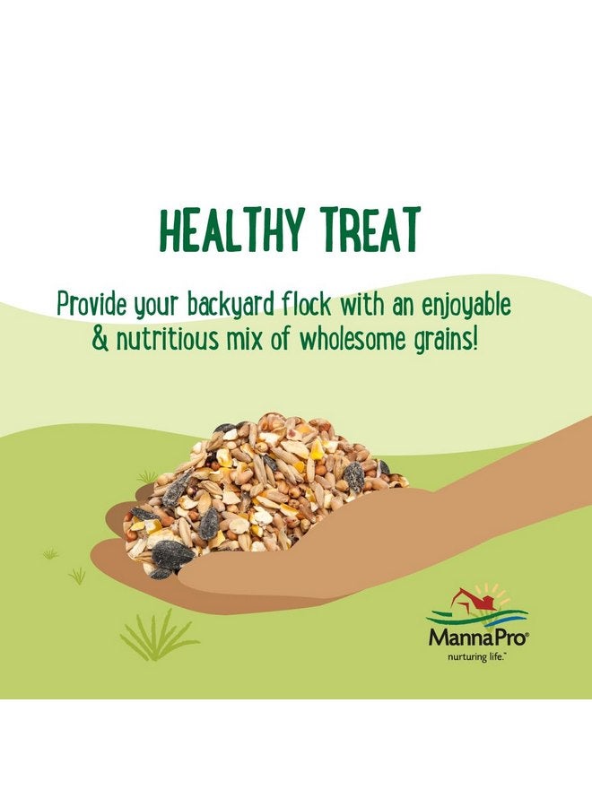 مانا برو منتجات Manna Pro Farmhouse المفضلة - خليط عباد الشمس - حبوب ممتازة للدواجن - مصنوعة من الذرة الأرجوانية غير المعدلة وراثيًا - مكمل غذائي عالي الطاقة للدواجن - كيس 10 رطل - Image 4