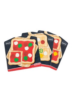 CASDON Ooni Pizza Topping Station Toy - Fun Pretend Pizza-Making Set with Toppings, Pizza Peel And Recipe Cards For Little Chefs (3+ Years)  - Image 4