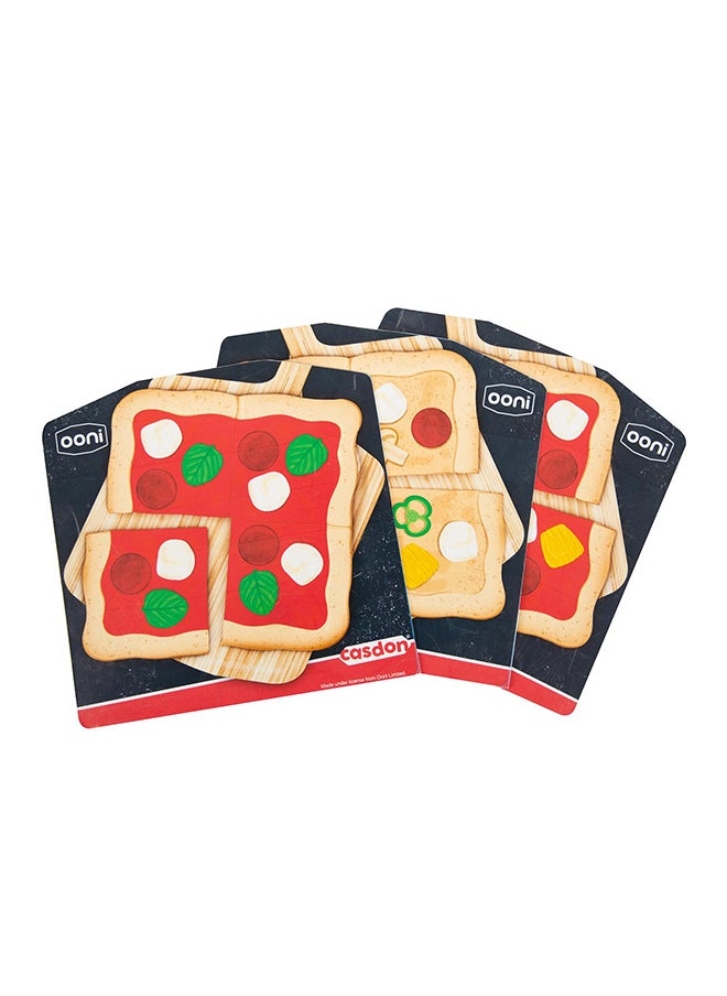 CASDON - Ooni Pizza Topping Station Toy - Fun Pretend Pizza-Making Set with Toppings, Pizza Peel And Recipe Cards For Little Chefs (3+ Years) - Image 1