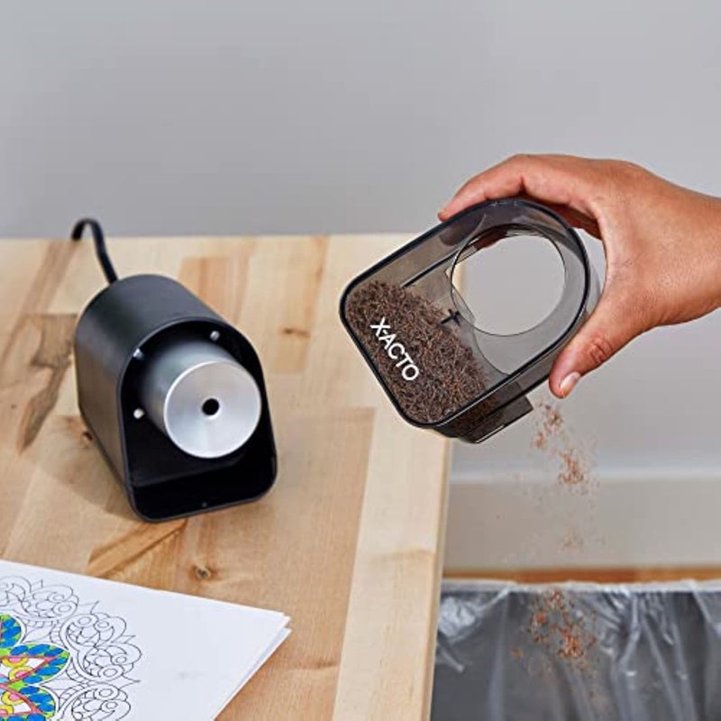 X-ACTO XLR Electric Pencil Sharpener Black (ELM1818X) - Image 5