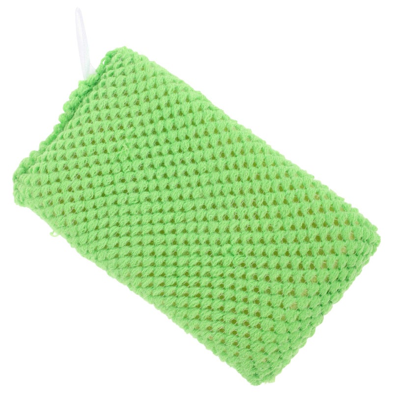 Green Cleaning Sponge Scrubber Pad Non Oil Stain Dishwashing Scrubber For Home - Image 2
