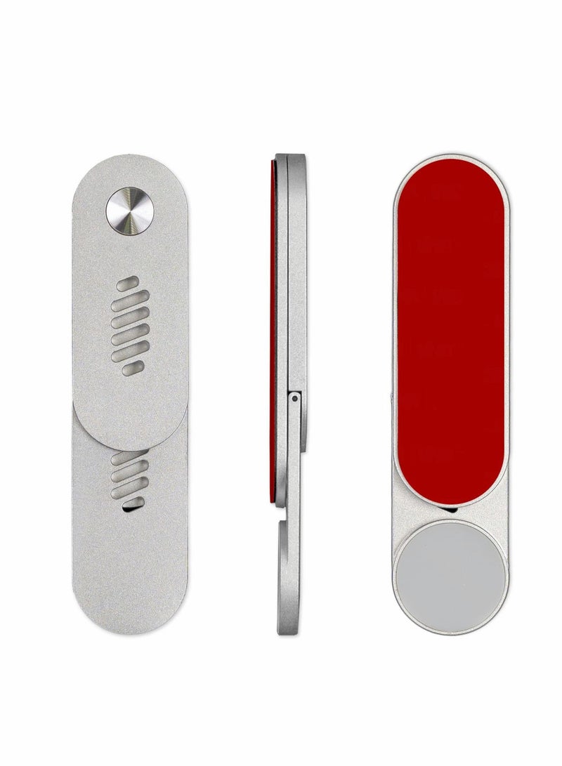 Excefore Laptop Phone Holder, Adjustable Laptop Stand, Foldable Laptop Side Mount Clip, Slim Portable Smartphone Stand, Computer Monitor Expansion Bracket, Magnetic Phone Mount - Image 4