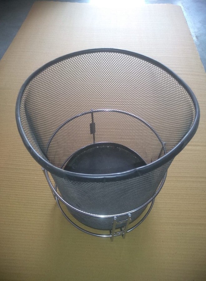 SAKAR Sales Dustbin Holder | Bin Stand for Modular Kitchen | Garbage Bin Rack | High Grade Stainless Steel Stand for Dustbin | Modular Kitchen Fixture Dia 10 Inch - Image 4