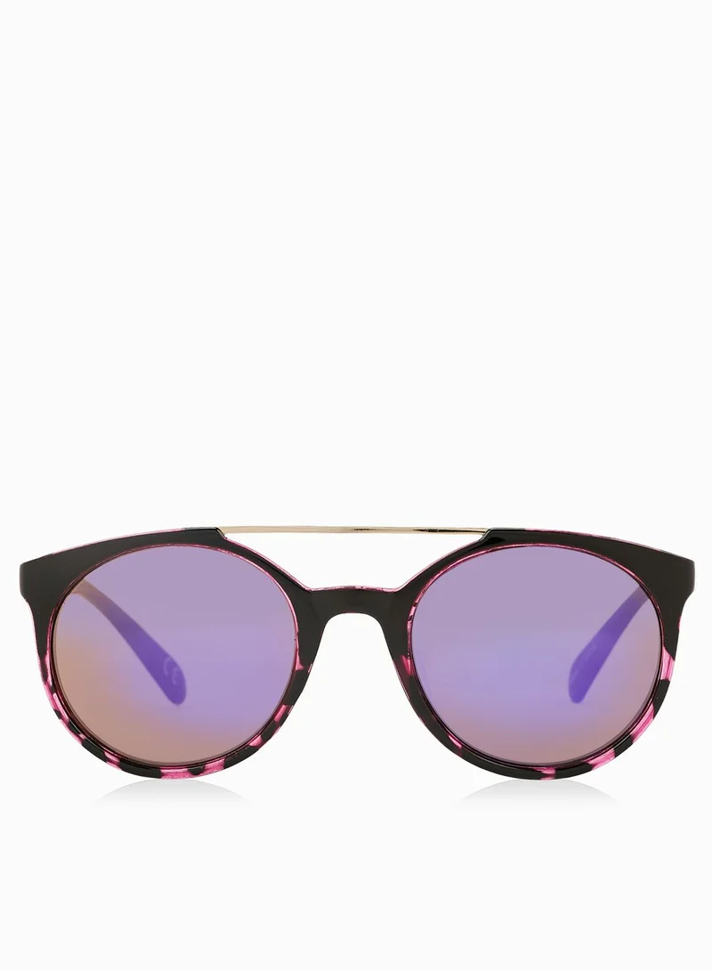Jeepers Peepers Metal Bridge Round Sunglasses
