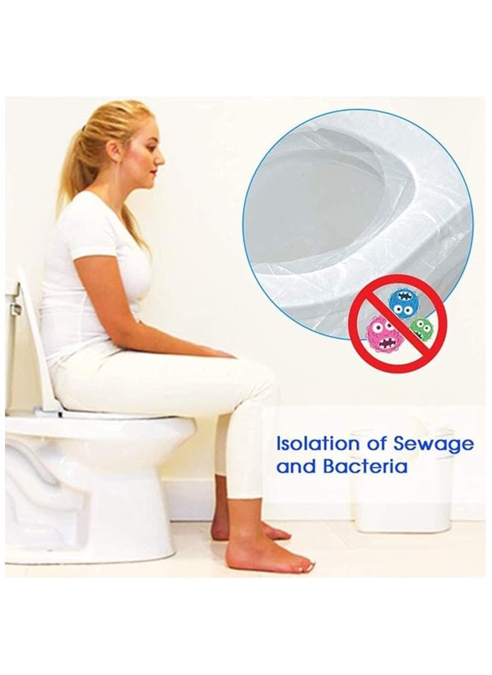 MIRFA Disposable, Waterproof & Non Flushable Toilet Seat Covers (Pack of 50)  - Image 4