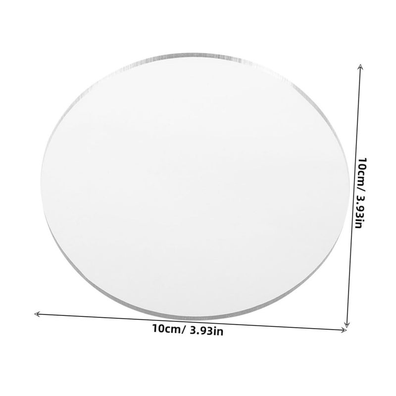20pcs Makeup Mirror Replacement Sheets Lightweight Portable Easy Installation Mirror Lens - Image 3