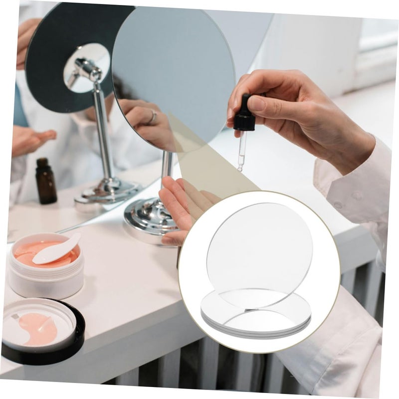 20pcs Makeup Mirror Replacement Sheets Lightweight Portable Easy Installation Mirror Lens - Image 5