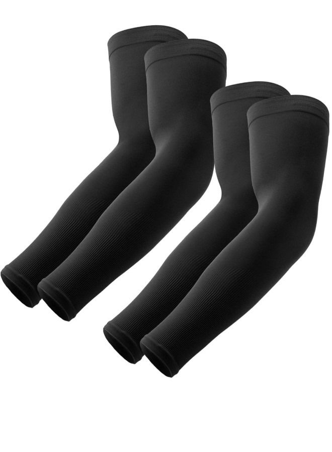 Generic 4 UV sun protection arm sleeves - Tattoo cover - Cool sports sleeves for football, golf, and volleyball  - Image 1