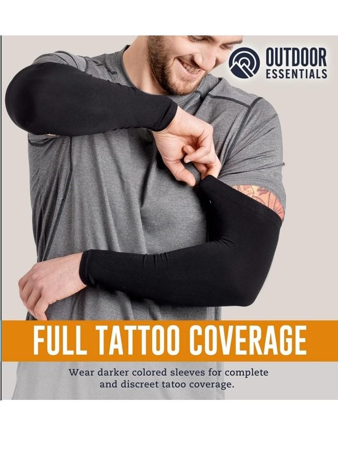 Generic 4 UV sun protection arm sleeves - Tattoo cover - Cool sports sleeves for football, golf, and volleyball  - Image 4