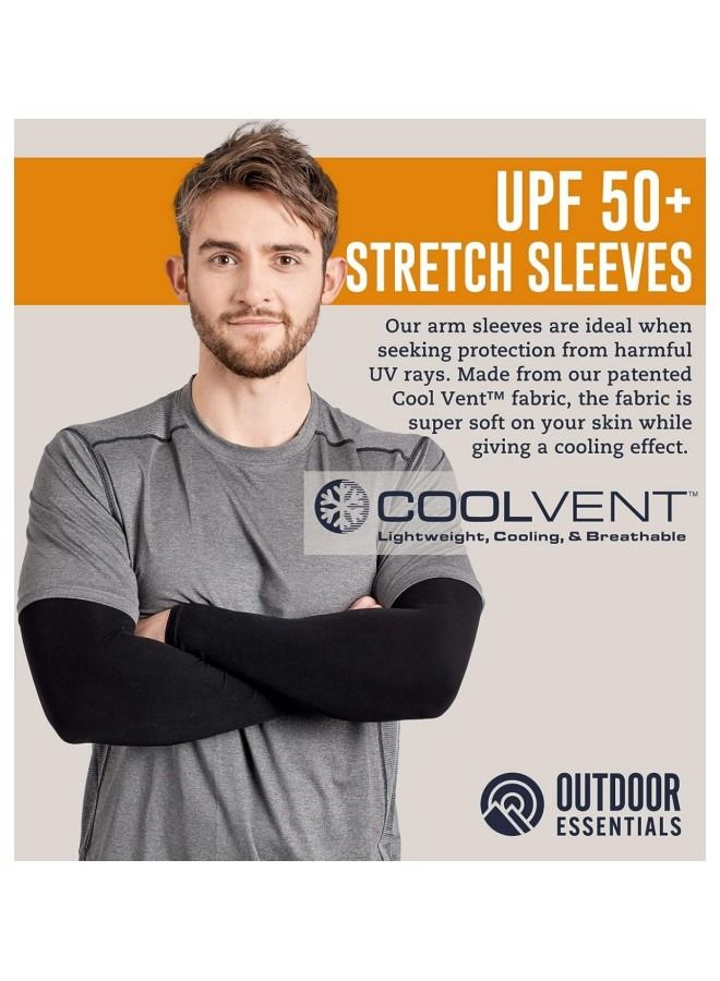 Generic 4 UV sun protection arm sleeves - Tattoo cover - Cool sports sleeves for football, golf, and volleyball  - Image 2