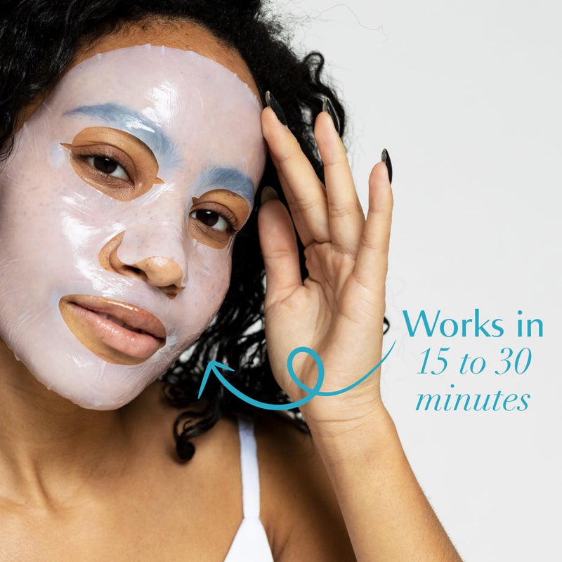 Talika Bio Enzymes Hydrating Mask - Moisturizing & Soothing Face Mask - Biocellulose Instant Glow Mask - Second Skin Effect Beauty Sheet Mask - 20g - Image 5