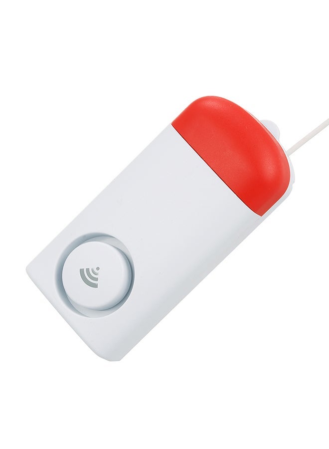 NIBEMINENT Wireless Water Leak Alarm Sensor White & Red 0.068kg - Image 1