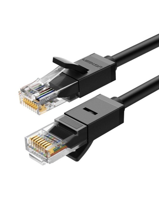 Generic UGREEN NW102 Circular Network Cable Household Six Gigabit Computer Router Broadband High-speed Network Cable-Color:Black-Line Length:50m  - Image 2