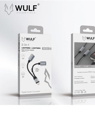 WULF Essentials W104 2 in 1 Lightning to Dual Lightning Adapter – Charge & Listen Simultaneously - pzsku/Z1F666634B03BB8670EC9Z/45/1748277204/ab806543-c311-4220-b15f-9f18466b9d3b