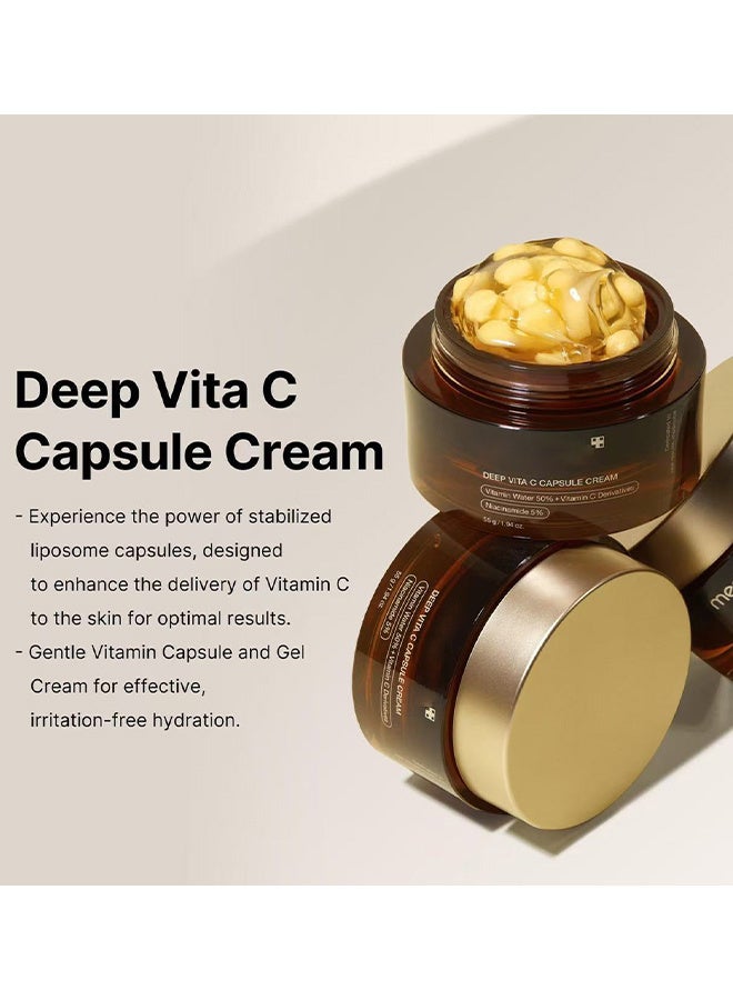 MEDIPEEL Deep Vita C Capsule Cream High Concentration Vitamin C 55g - Image 4