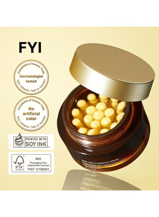 MEDIPEEL Deep Vita C Capsule Cream High Concentration Vitamin C 55g - Image 3